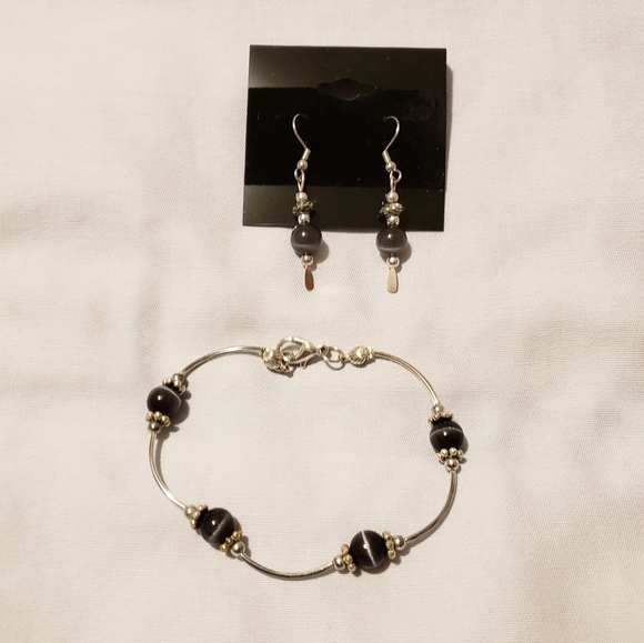Vintage Premier Designs earring & bracelet set - Picture 5 of 7